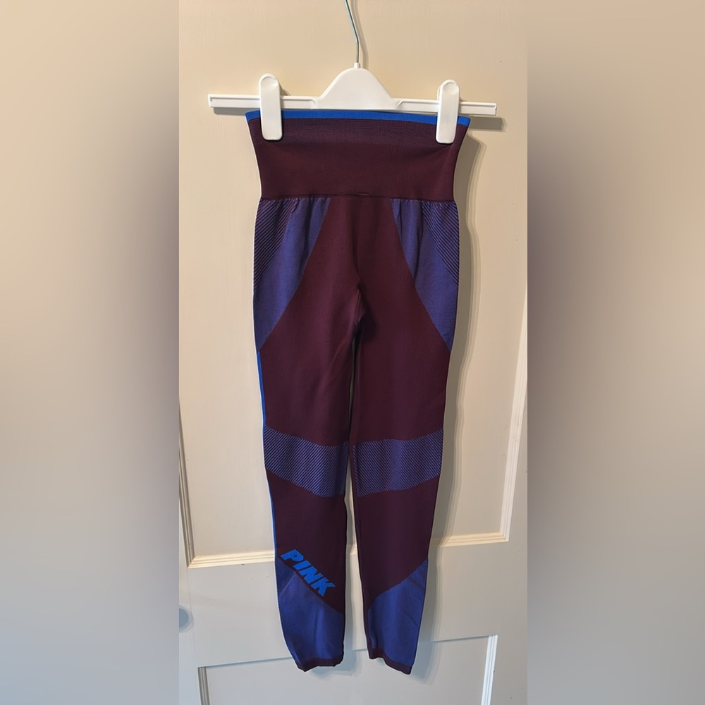 Victoria secrets blue burgundy tights